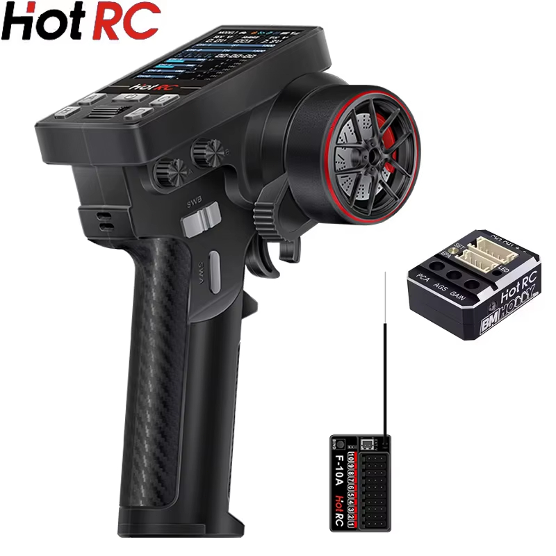 Joystick Rc Drone - جهاز إرسال HotRC CT-10B بـ 10