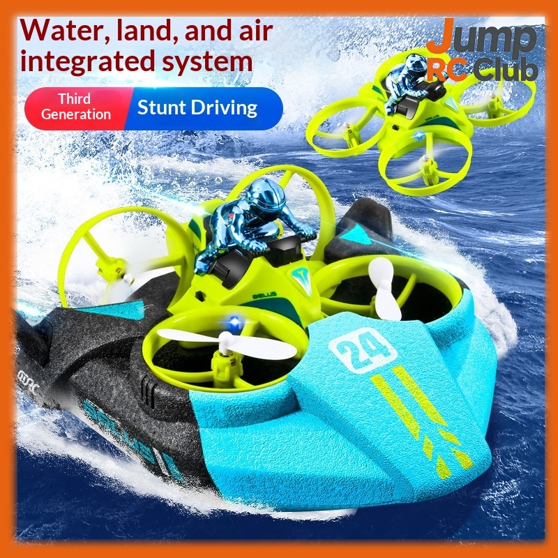 Rc Drone And Flying Car - طائرة V24 ثلاثية الوظائف للتحكم عن