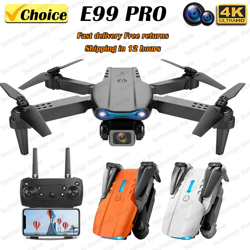 Drone Rc App - طائرة بدون طيار K3 E99PRO مع