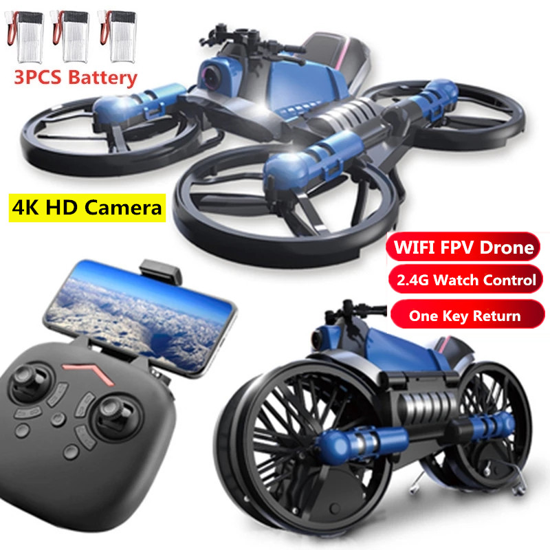 Drone E88Pro Rc 4K - طائرة بدون طيار 2 في 1