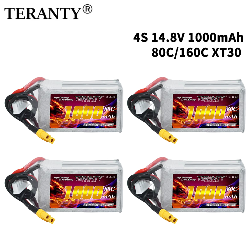 Drone Rc Parts - بطارية ليثيوم بوليمر TERANTY 4S بسعة