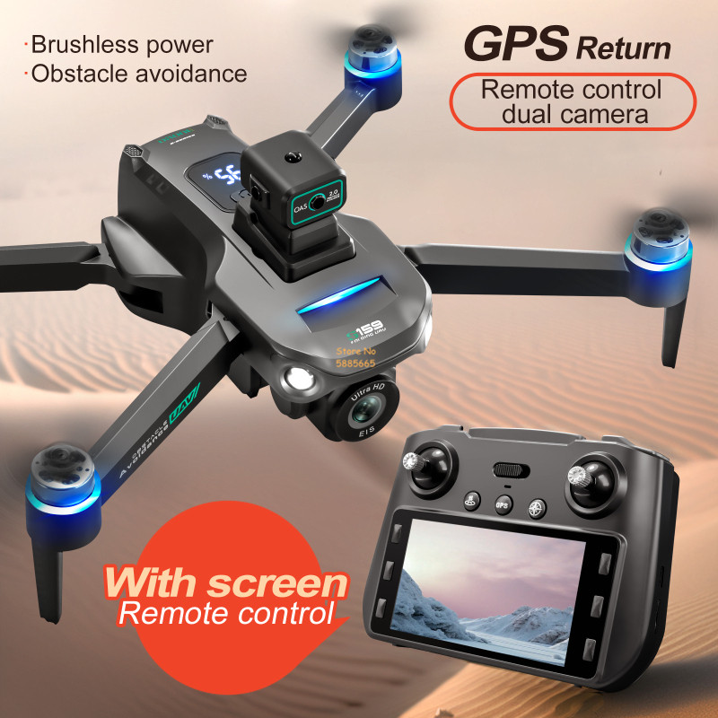 Drone Rc Gps - 8K كاميرا مزدوجة 5G WIFI FPV