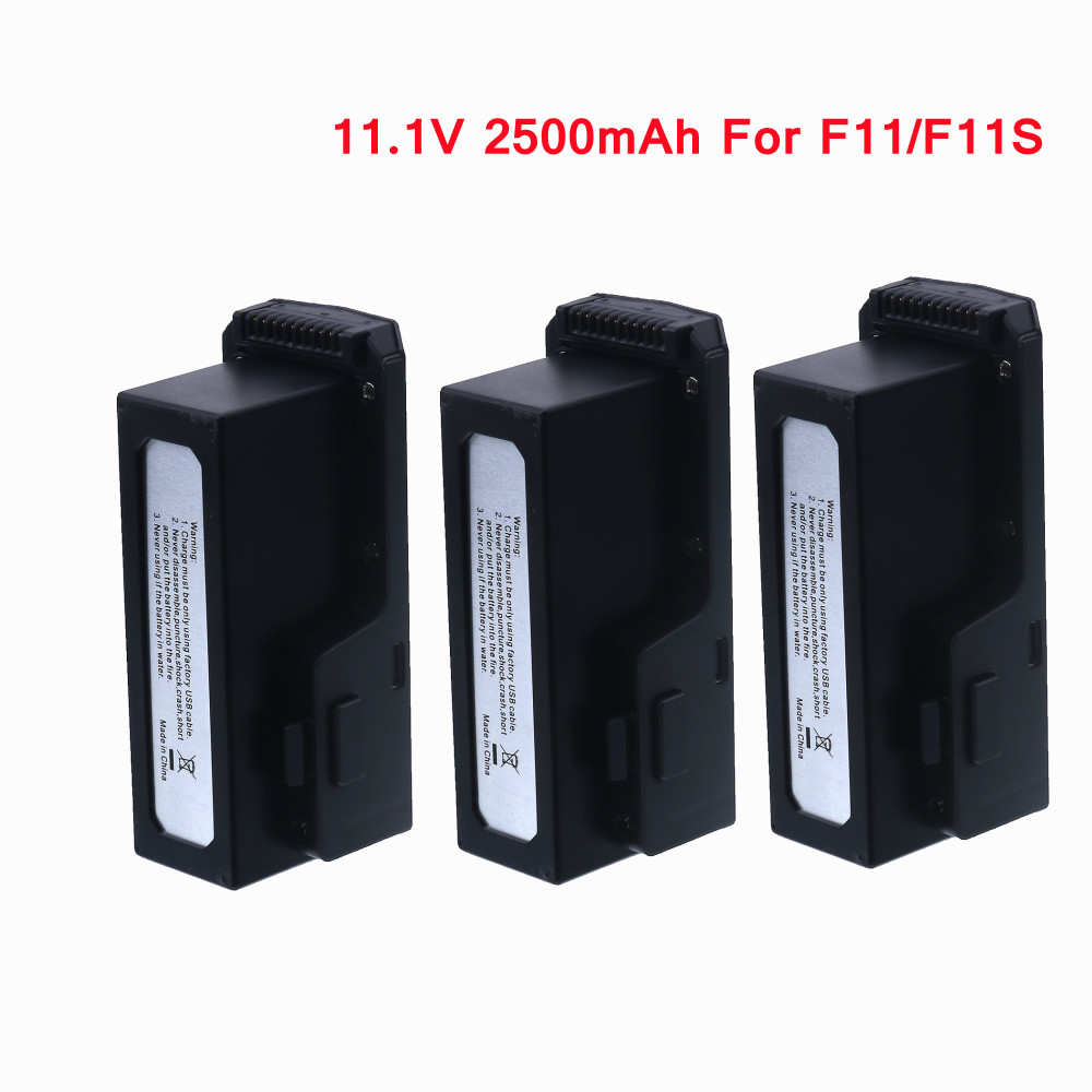 Drone Rc Parts - بطارية احترافية لـ SJR/C SJRC F11/F11