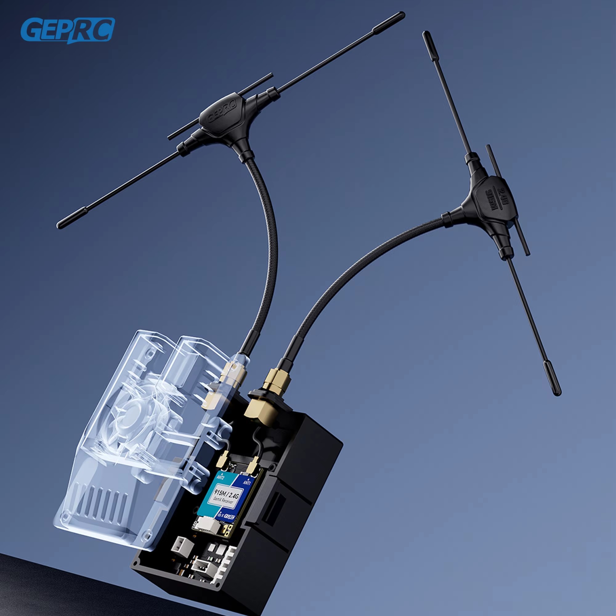 Drone Rc Parts - GEPRC ELRS 915 متر/2.4 جرام الجوزاء