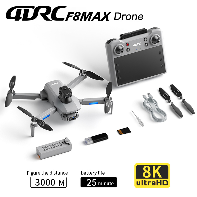 Drone Rc Gps - F8 MAX GPS الطائرة بدون طيار