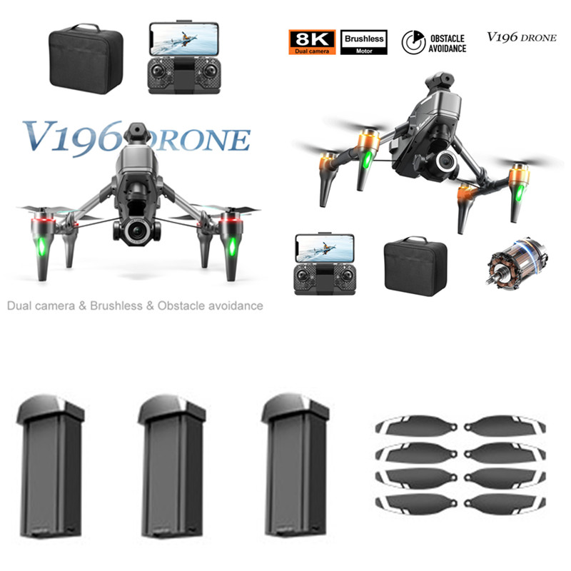 Drone V196 Rc - V196 طائرة بدون طيار رباعية المراوح