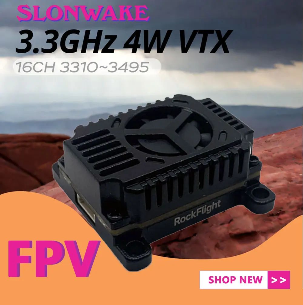 جهاز إرسال فيديو SLONWAKE FPV  - مراجعة Drone Rc Toy وسعره