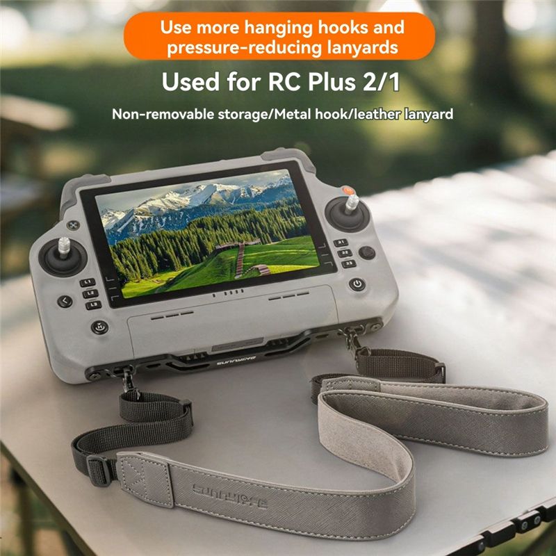 حزام رقبة من Sunnylife مع خطاف - مراجعة Drone Dji Rc Plus 2 وسعره