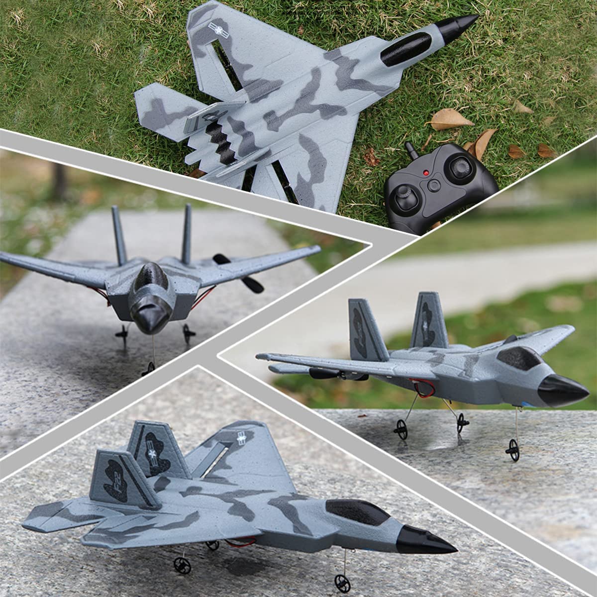 FX622 RC شراعية مقاتلة مع ضوء  - مراجعة Drone Rc Simulator وسعره