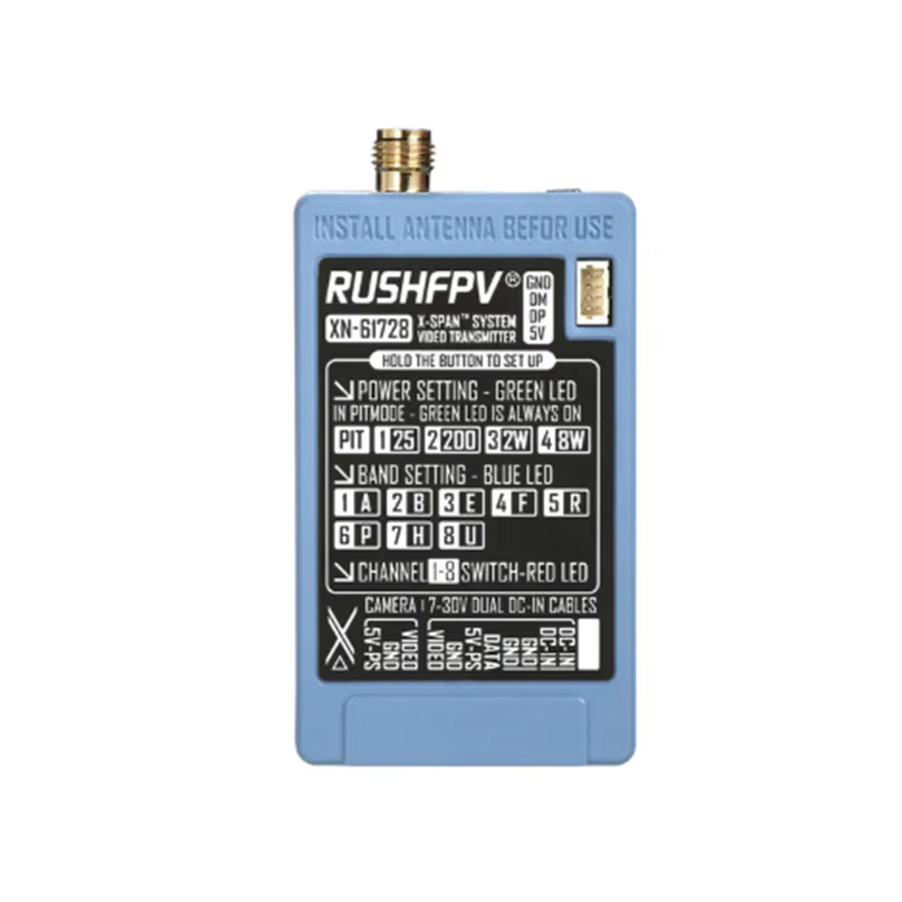 وحدة إرسال الفيديو RUSHFPV 6.1 - مراجعة Drone Rc Remote Control وسعره