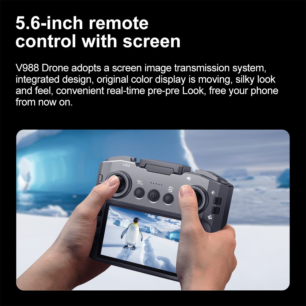 براند+ V988 8K درون احترافي بد - مراجعة Drone E88Pro Rc 4K وسعره