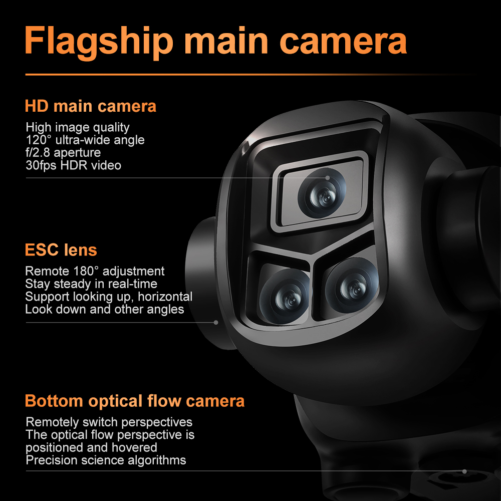 براند+ V988 8K درون احترافي بد - مراجعة Drone E88Pro Rc 4K وسعره
