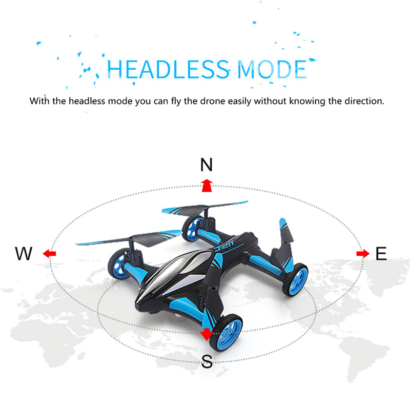 2.4G RC الطائرة بدون طيار الهو - مراجعة Rc Drone And Flying Car وسعره