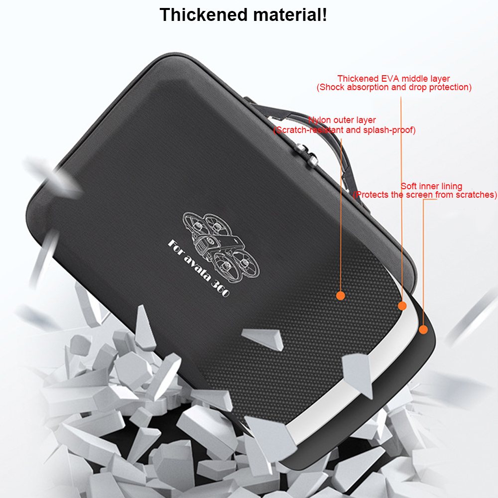 حقيبة حمل لطائرة DJI Avata 360 - مراجعة Drone Rc Controller Cover وسعره