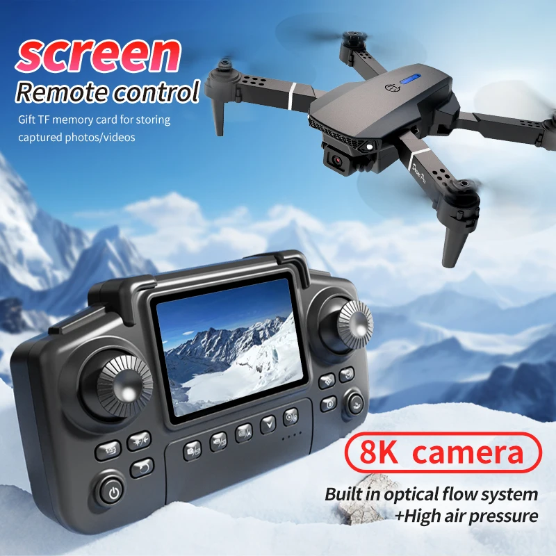 طائرة بدون طيار احترافية E88 P - مراجعة Drone Rc App وسعره