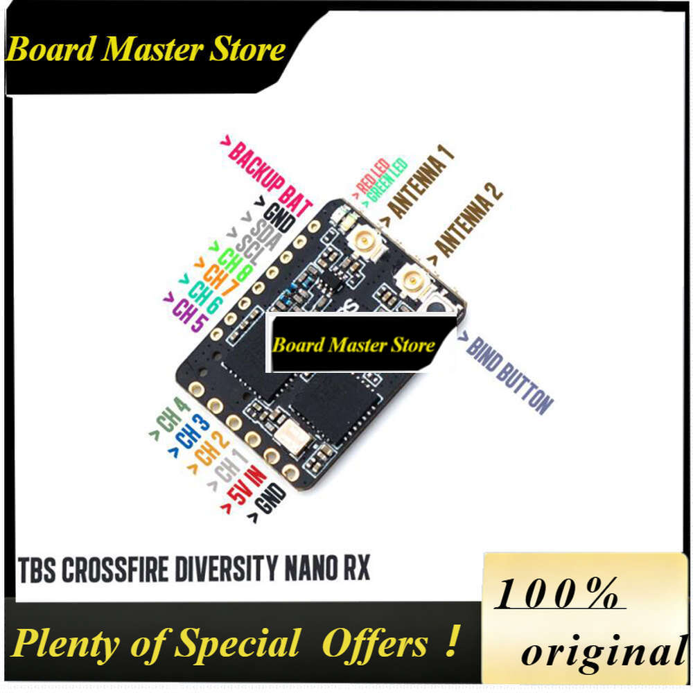 جهاز استقبال BoMaSTBS Crossfir - مراجعة Crossfire Receiver Rx وسعره