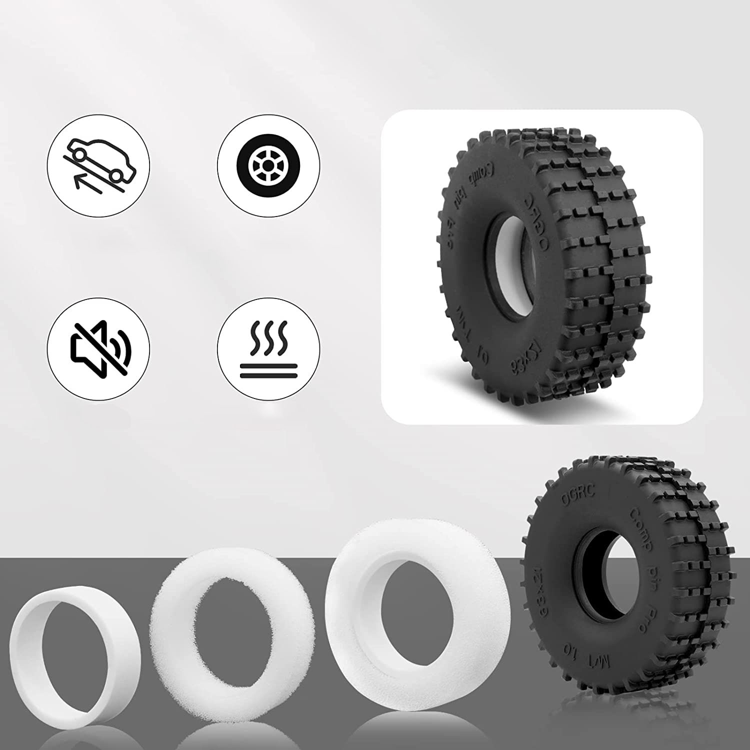 إطارات إيزيلون-دبابيس إطارات r - مراجعة Rc Rock Crawler وسعره