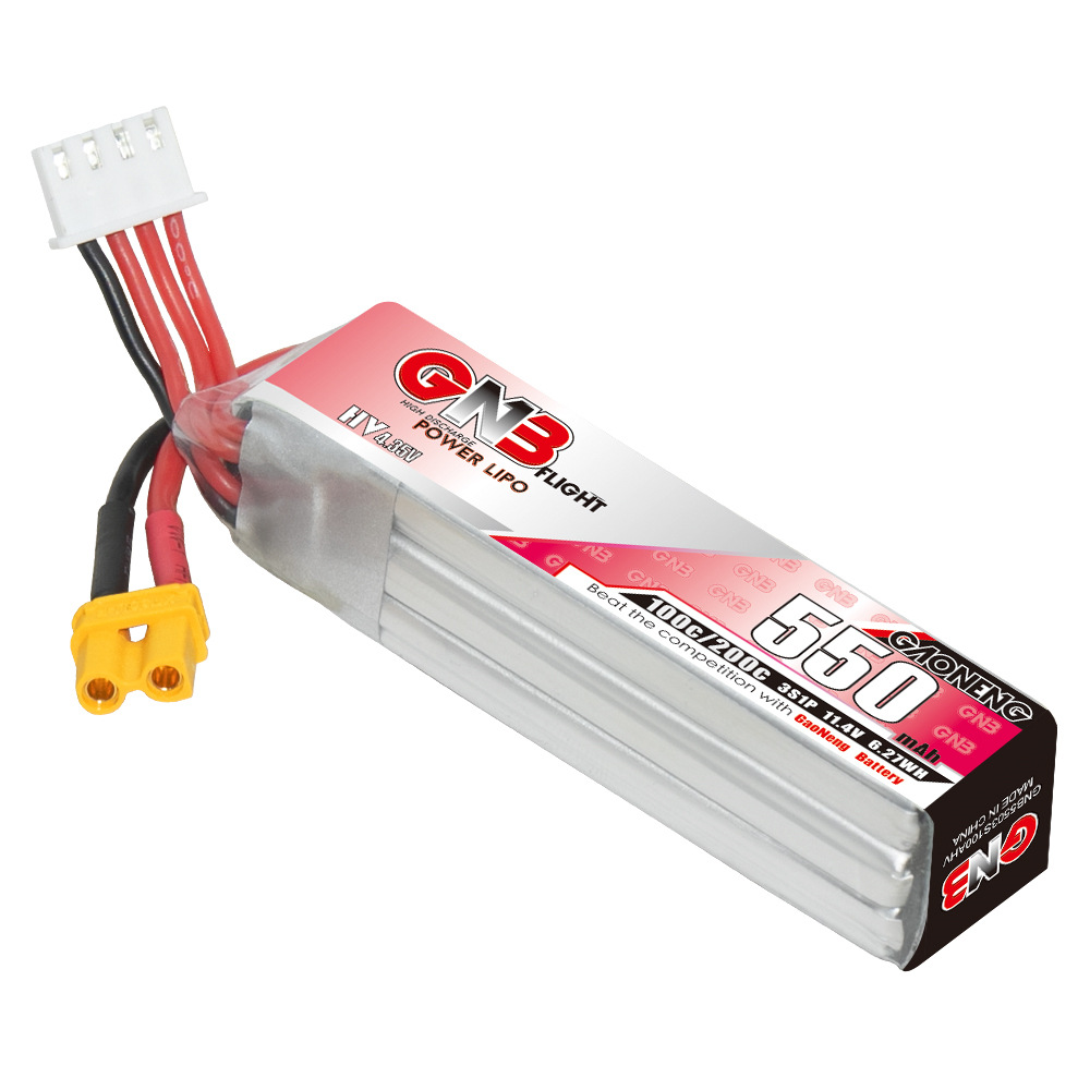 GNB HV 11.4 فولت 550 مللي أمبي - مراجعة Drone Rc Parts وسعره