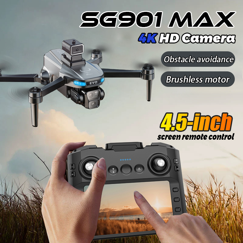 طائرة بدون طيار ZLL Sg901Max ل - مراجعة Drone E88Pro Rc 4K وسعره