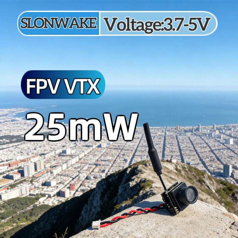 جهاز إرسال فيديو مدمج SLONWAKE - مراجعة Drone Rc Toy وسعره
