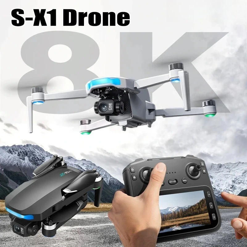 طائرة بدون طيار S-X1 الأصلية ب - مراجعة Drone E88Pro Rc 4K وسعره