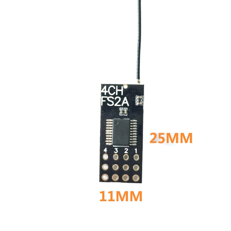 جهاز استقبال Flysky FS2A Mini  - مراجعة Drone Rc Battery وسعره