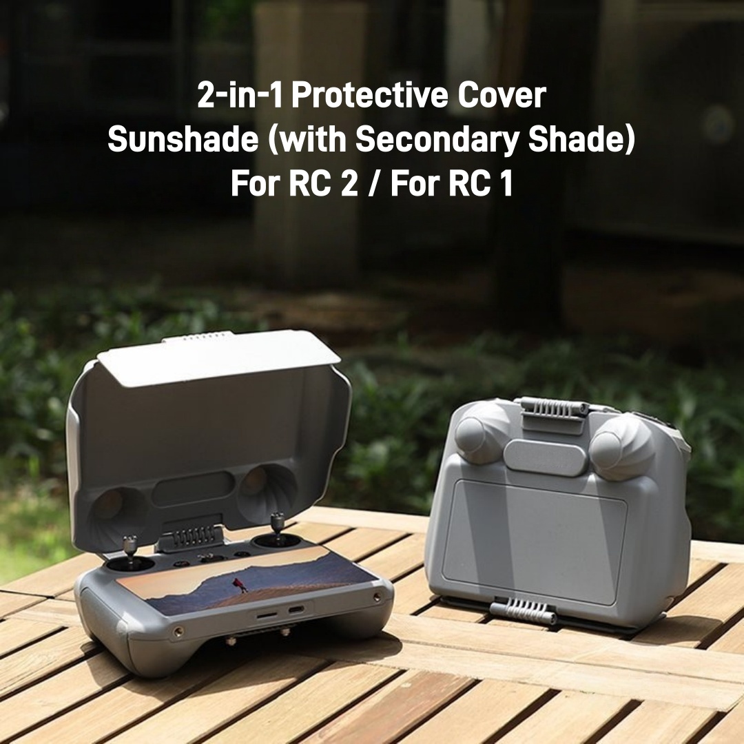غطاء حماية شاشة LCD للتحكم عن  - مراجعة Drone Rc Controller Cover وسعره