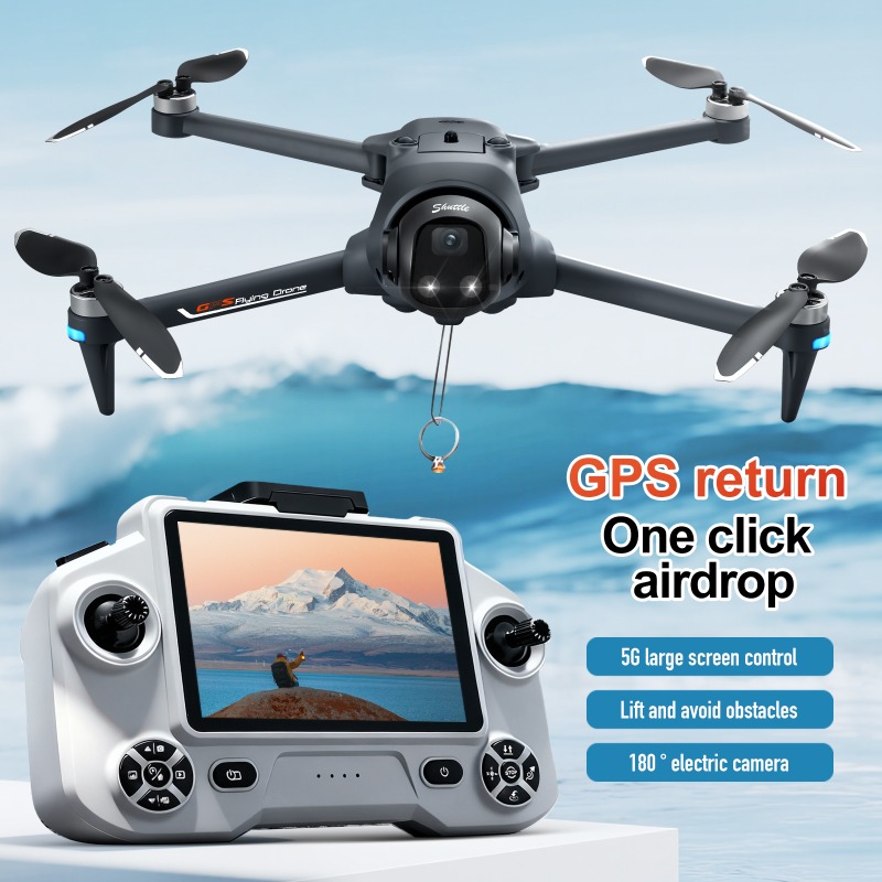 طائرة بدون طيار صغيرة جديدة YL - مراجعة Drone Rc Gps وسعره