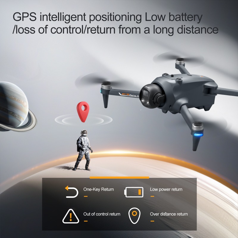 طائرة بدون طيار صغيرة جديدة YL - مراجعة Drone Rc Gps وسعره