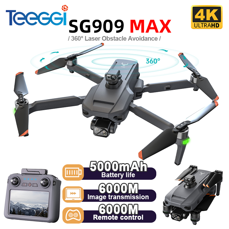 طائرة بدون طيار Teeggi SG909 M - مراجعة Drone Rc App وسعره