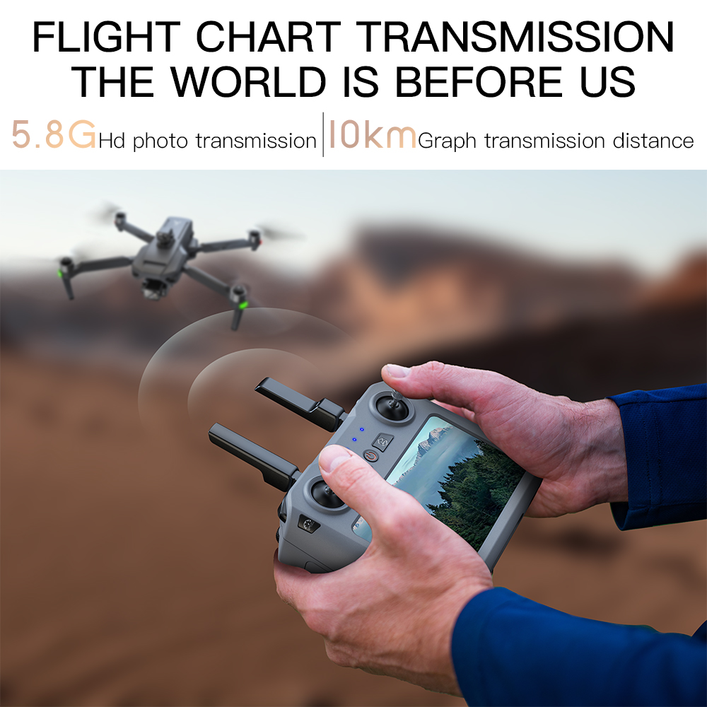 طائرة بدون طيار Teeggi SG909 M - مراجعة Drone Rc App وسعره