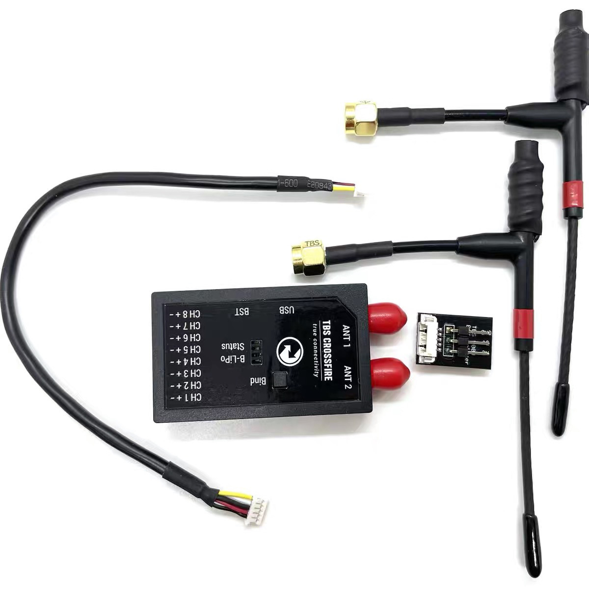جهاز استقبال TBS CROSSFIRE 8CH - مراجعة Crossfire Receiver Rx وسعره