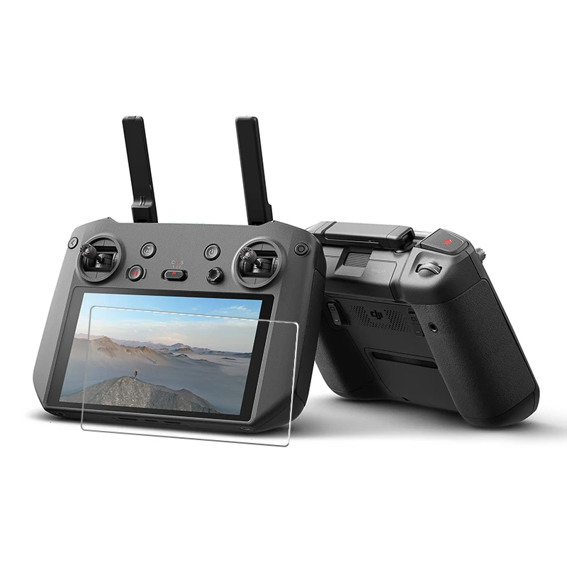 زجاج مقوى شفاف 9H 2.5D لحماية  - مراجعة Drone Dji Rc Plus 2 وسعره