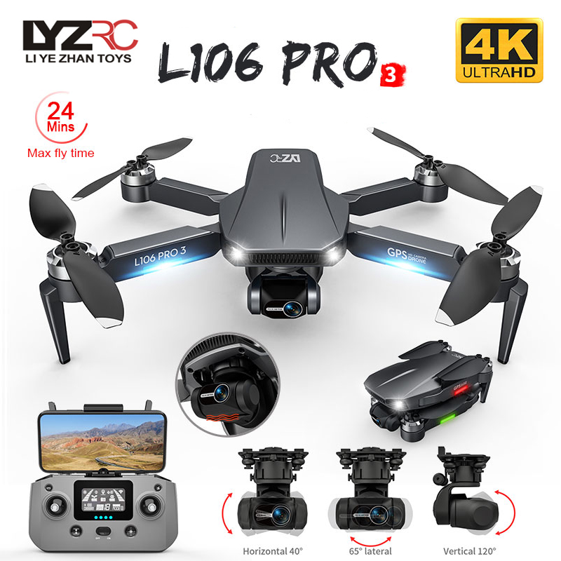 L106 Pro 3 طائرة بدون طيار 5G  - مراجعة Drone Rc App وسعره