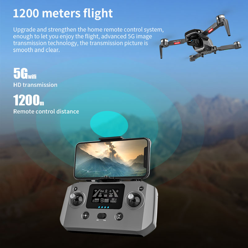 L106 Pro 3 طائرة بدون طيار 5G  - مراجعة Drone Rc App وسعره