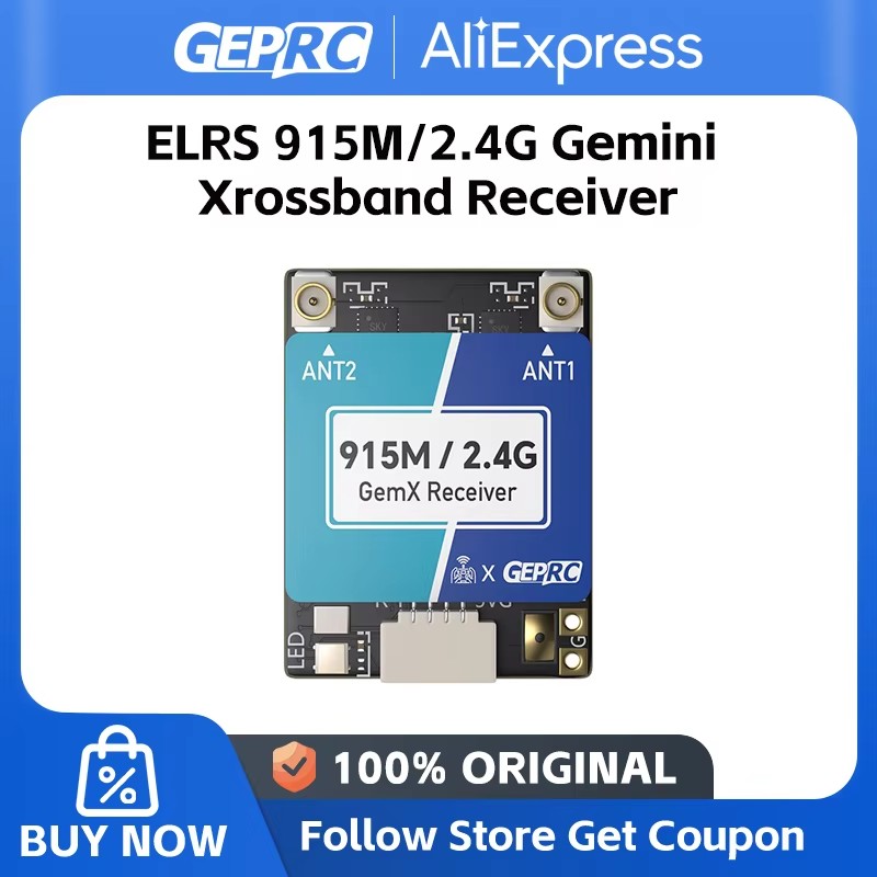GEPRC ELRS 915 متر/2.4 جرام ال - مراجعة Drone Rc Parts وسعره