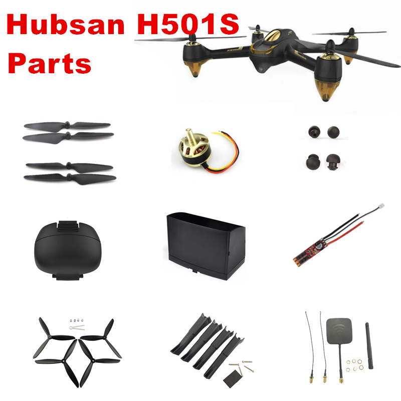 قطع غيار طائرة هبسان X4 H501S  - مراجعة Drone Rc Controller Cover وسعره