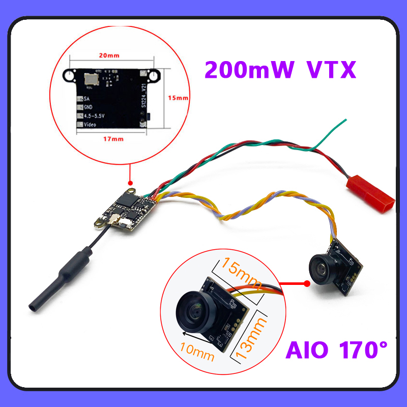 كاميرا SLONWAKE 5.8G 1200TVL F - مراجعة Drone Rc Toy وسعره