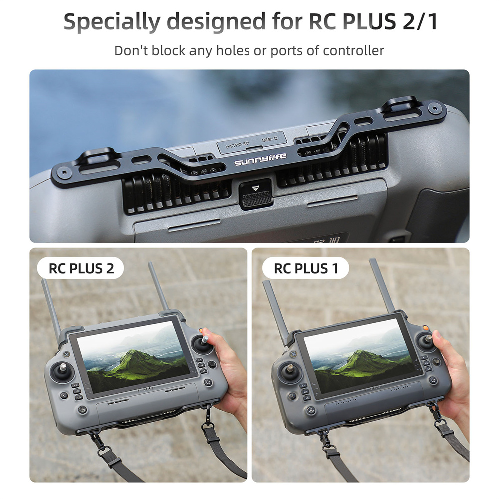 Sunnylife تحكم عن بعد الحبل حز - مراجعة Drone Dji Rc Plus 2 وسعره