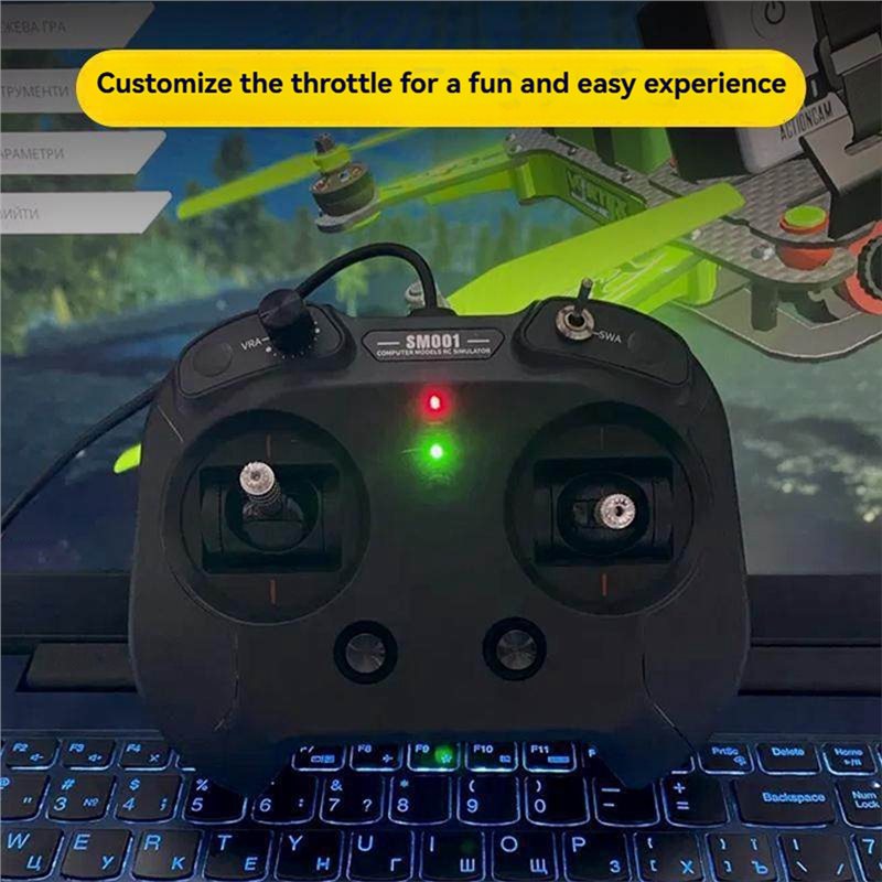 B92B لجهاز تحكم عن بعد FS-SM00 - مراجعة Drone Rc Simulator وسعره