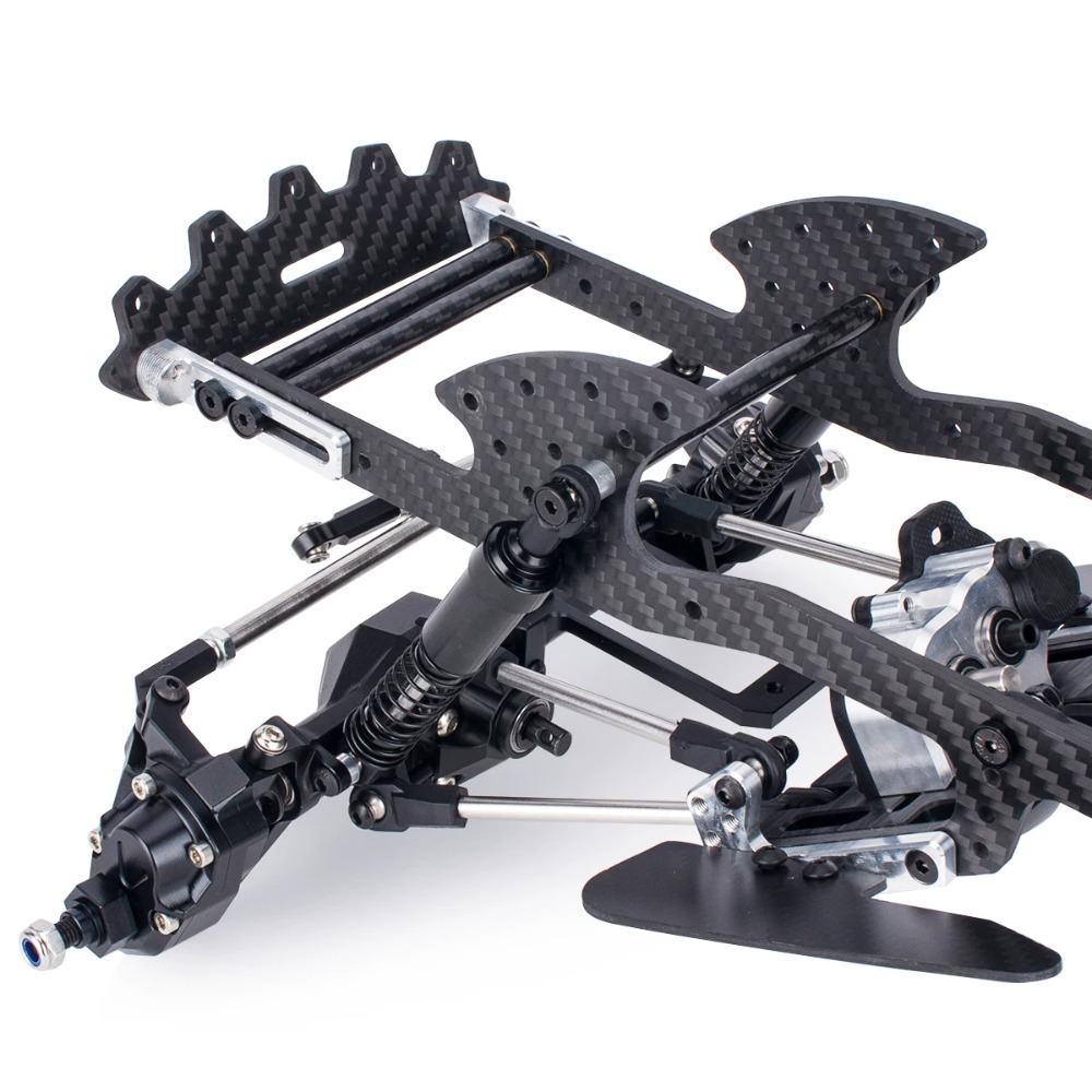 مجموعة هيكل من ألياف الكربون L - مراجعة Rc Rock Crawler وسعره