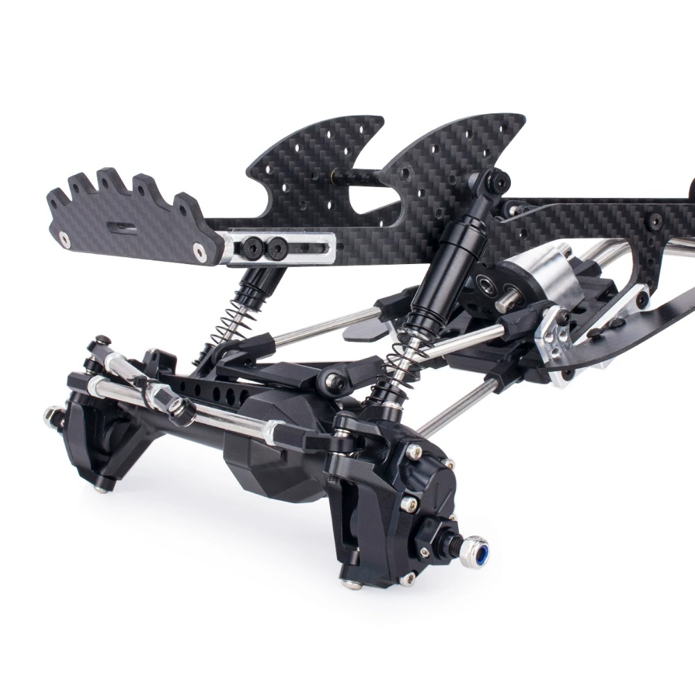 مجموعة هيكل من ألياف الكربون L - مراجعة Rc Rock Crawler وسعره