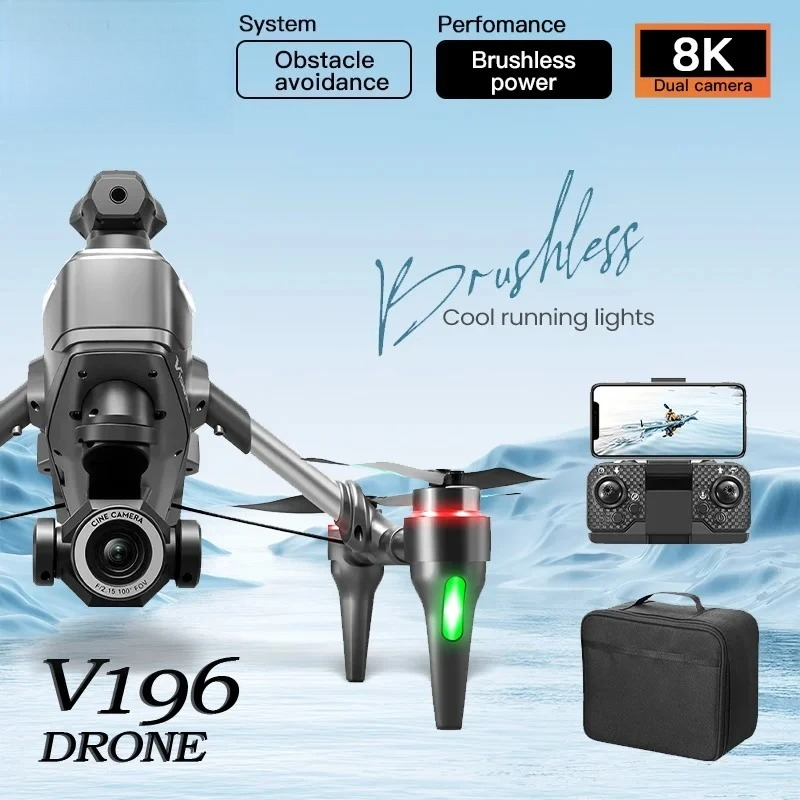 طائرة بدون طيار V196 الأصلية ب - مراجعة Drone V196 Rc وسعره